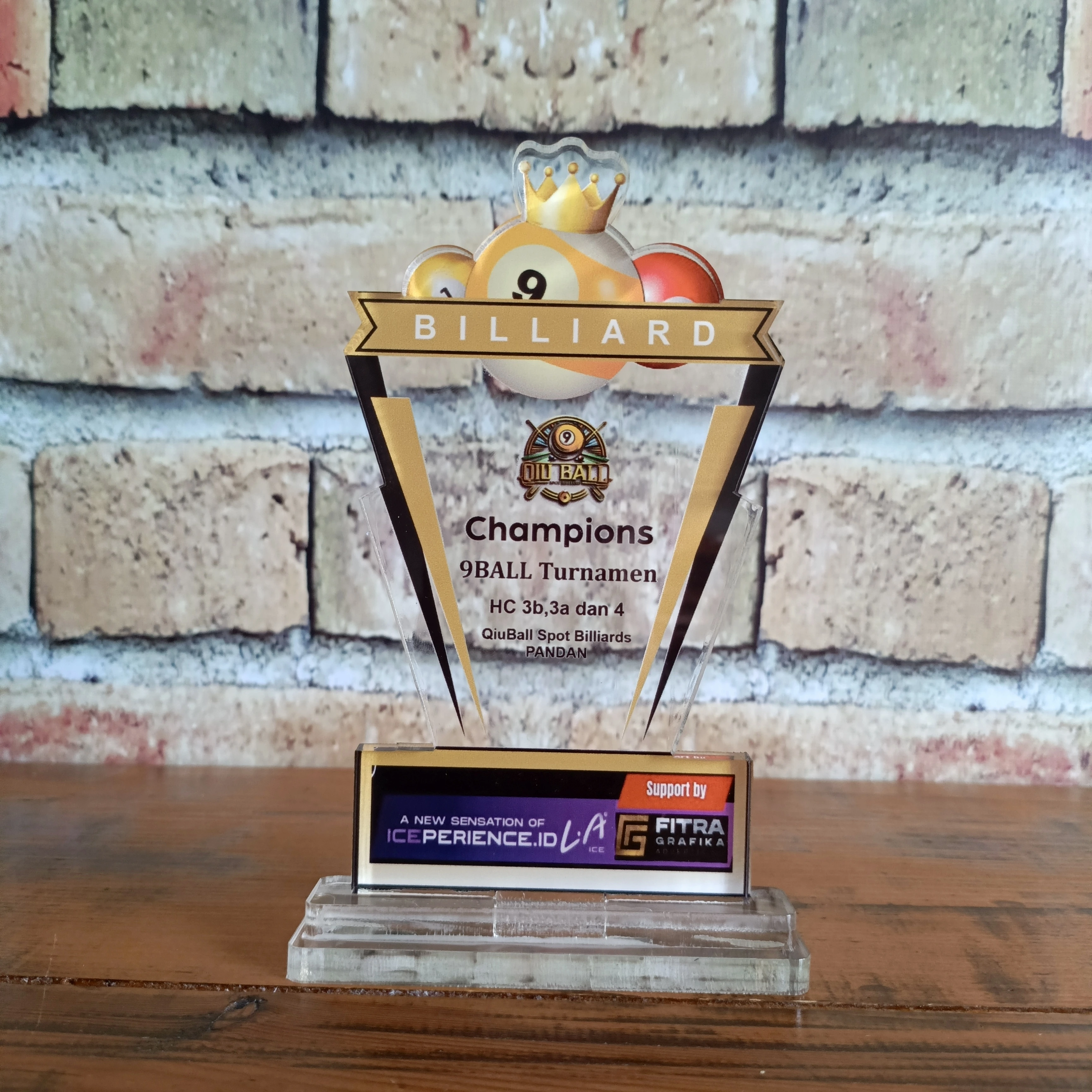 Plaque/Plakat QiuBall